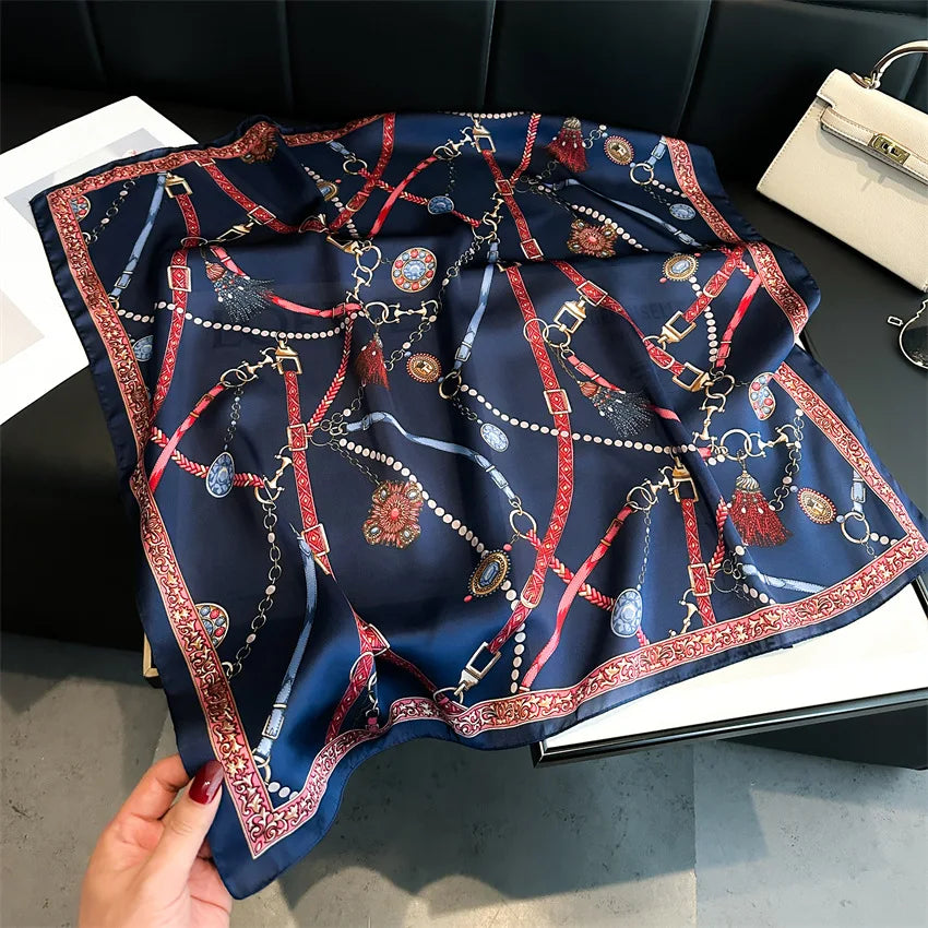 Foulard pour anse de sac 70x70cm 