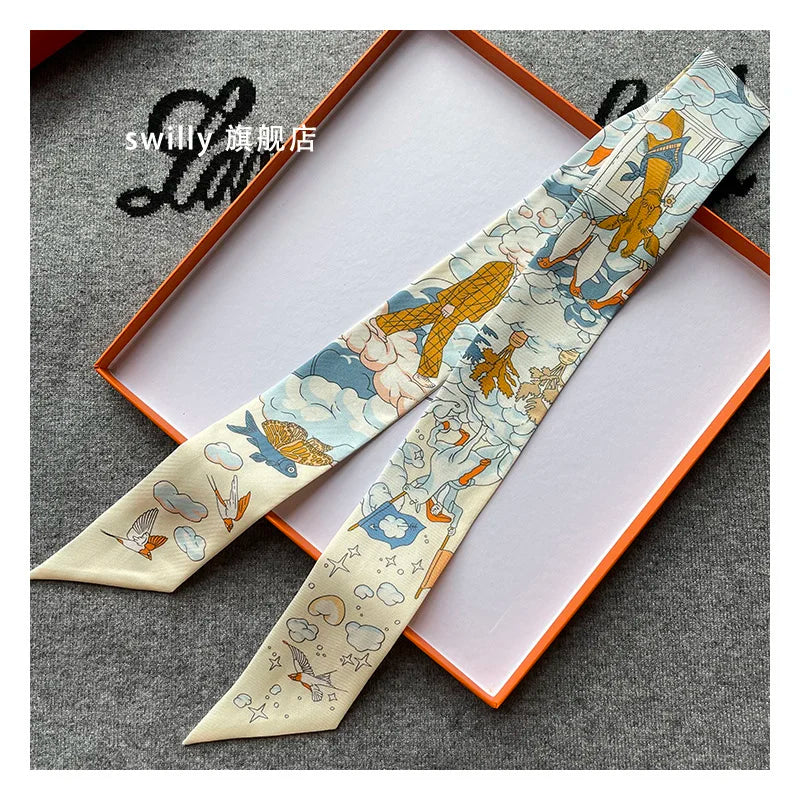 100% Natural Silk Scarf