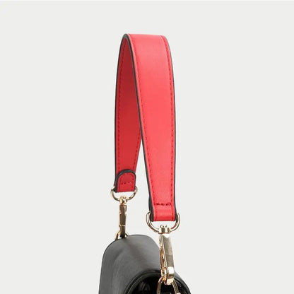 Ceinture courte pour sac à bandoulière avec sangle colorée