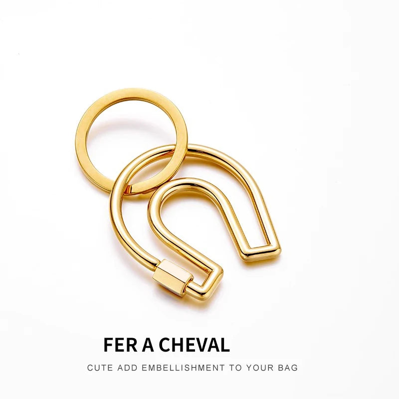 Porte-clés pendentif tête de cheval