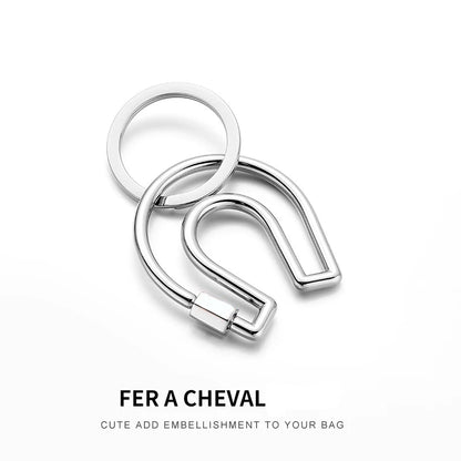 Porte-clés pendentif tête de cheval